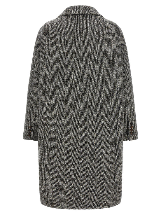 Brunello Cucinelli Virgin wool and alpaca overcoat
