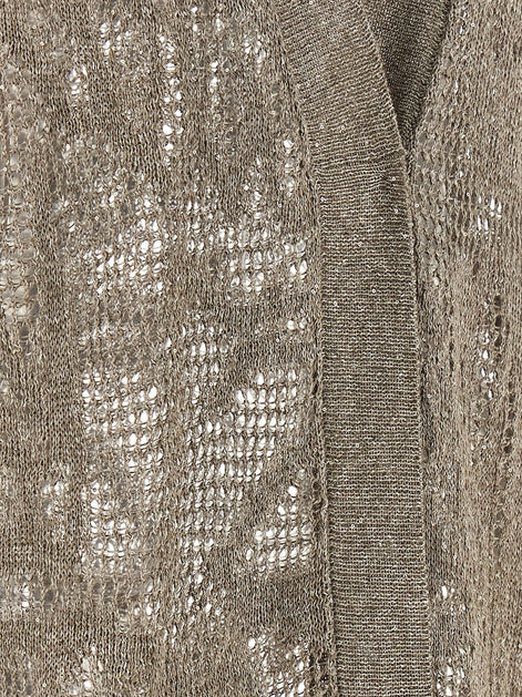 'Dazzling Water Lillies' cardigan