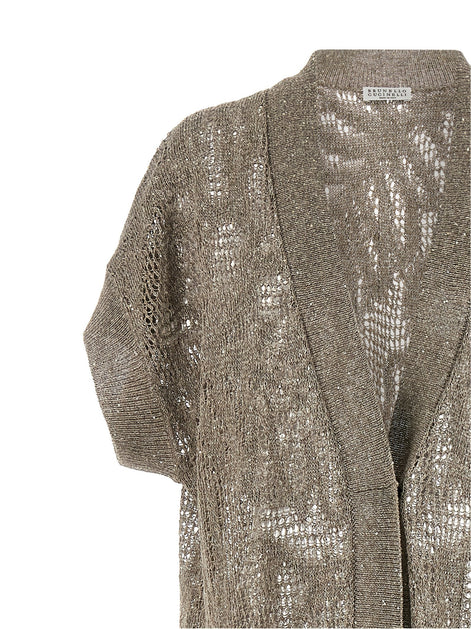 'Dazzling Water Lillies' cardigan