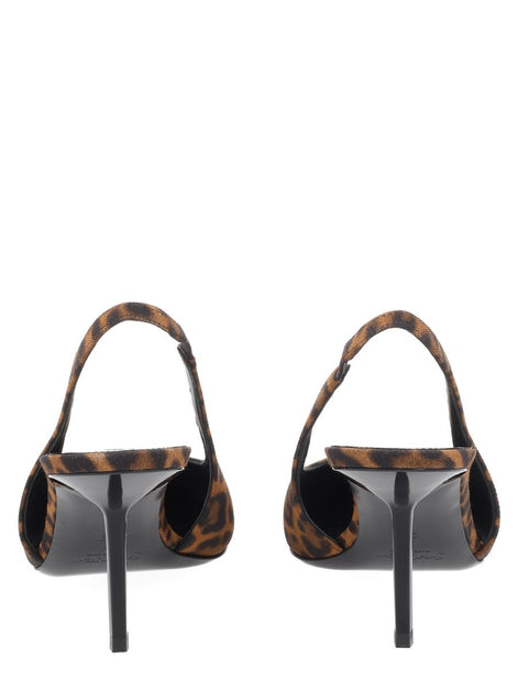 Saint Laurent Décolleté "Babylone Breteuil" In Gros-Grain