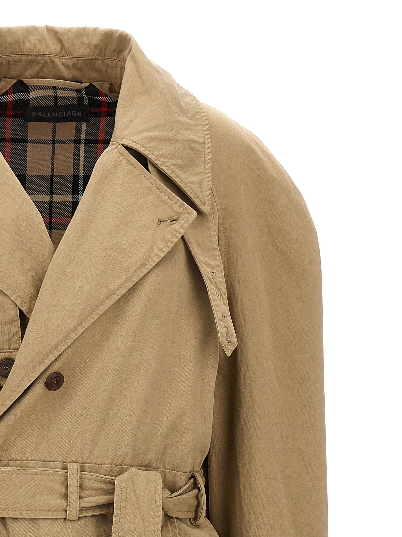 'Deconstructed' trench coat