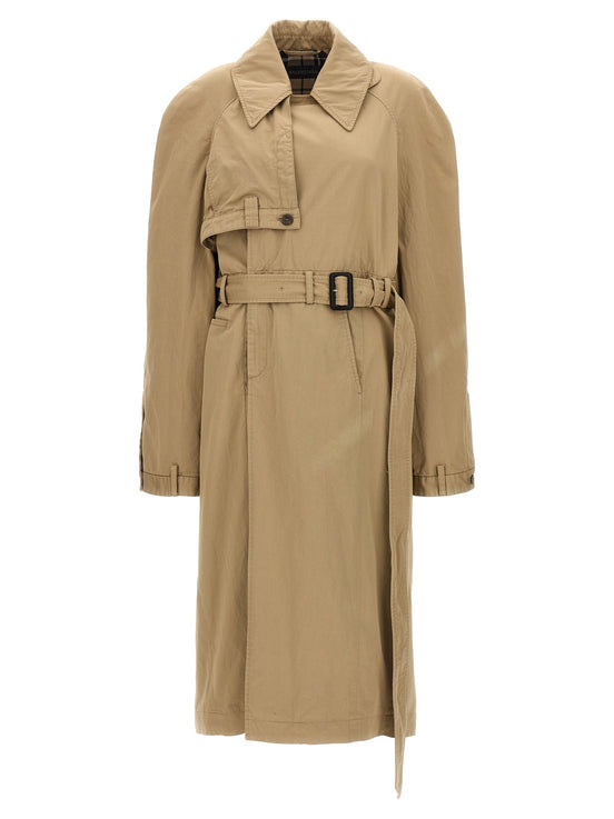'Deconstructed' trench coat