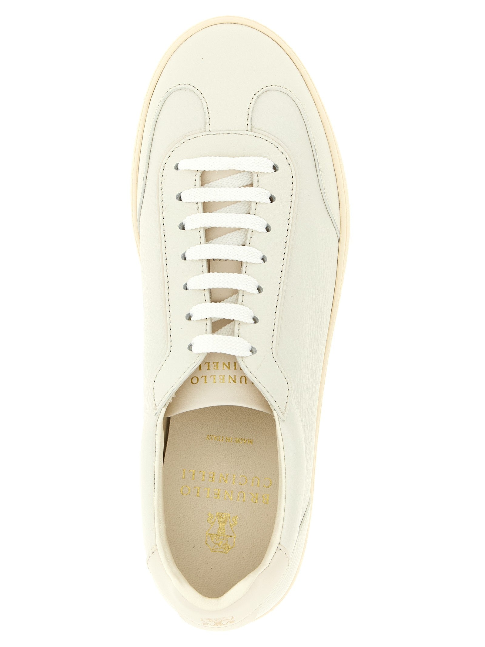 Deer leather sneakers