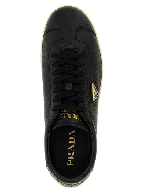 Deer leather sneakers