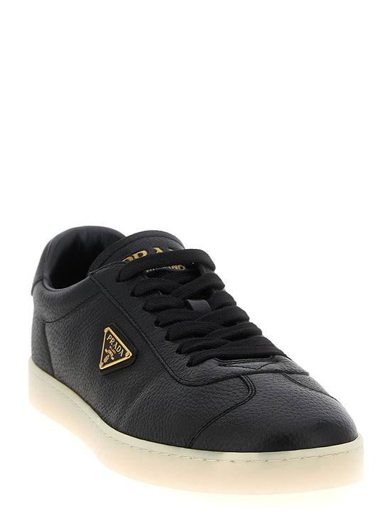 Deer leather sneakers