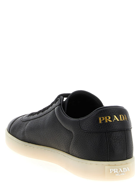 Deer leather sneakers