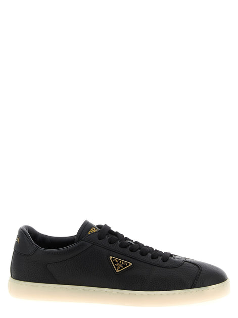 Deer leather sneakers