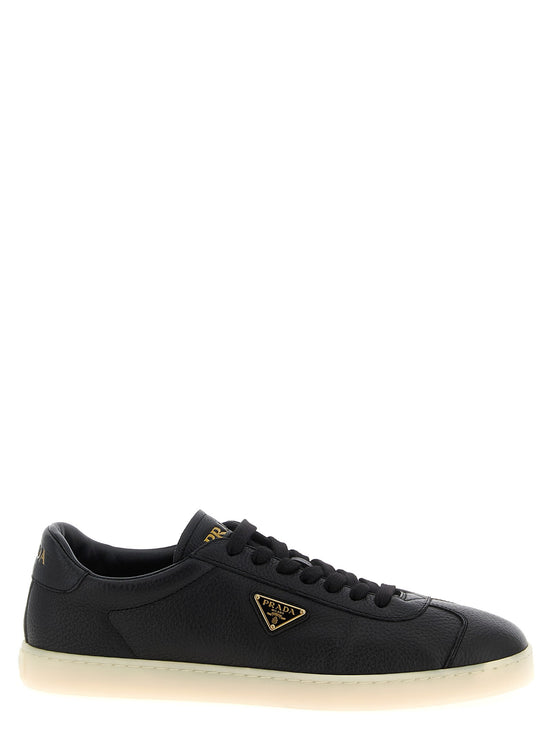 Deer leather sneakers