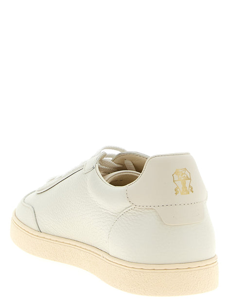 Deer leather sneakers