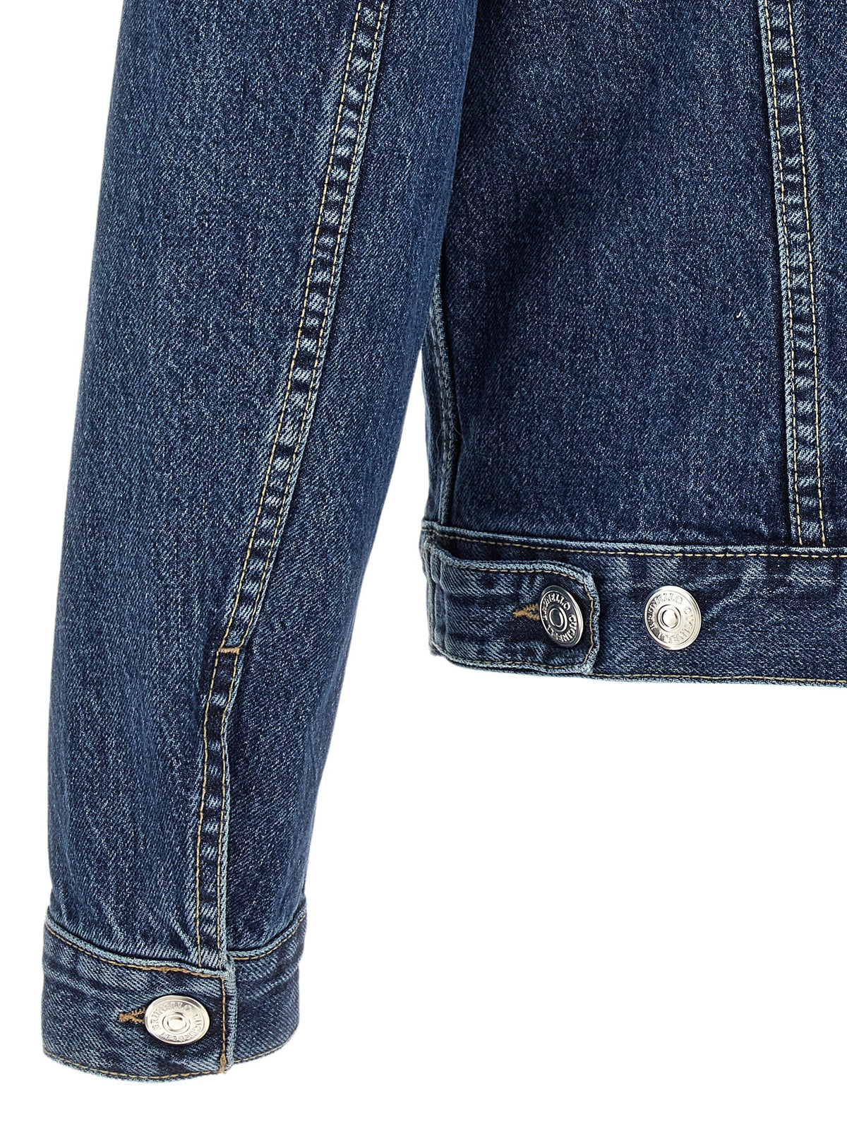 Brunello Cucinelli Denim and suede jacket