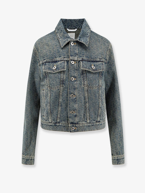 Denim Jacket with Dior Oblique motif