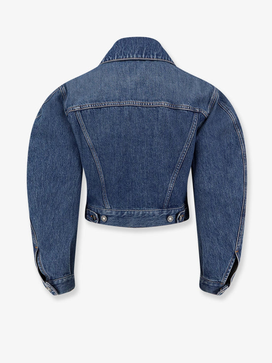 Givenchy Denim Jacket with Logo embroidery