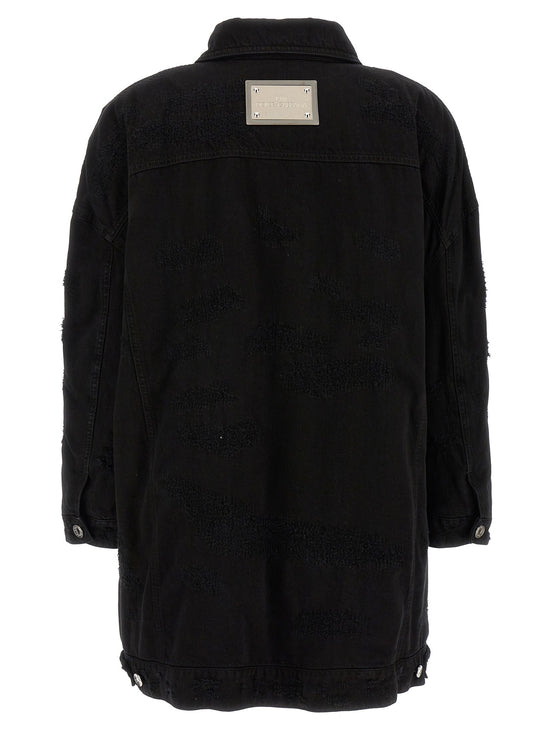 Dolce & Gabbana Denim long jacket