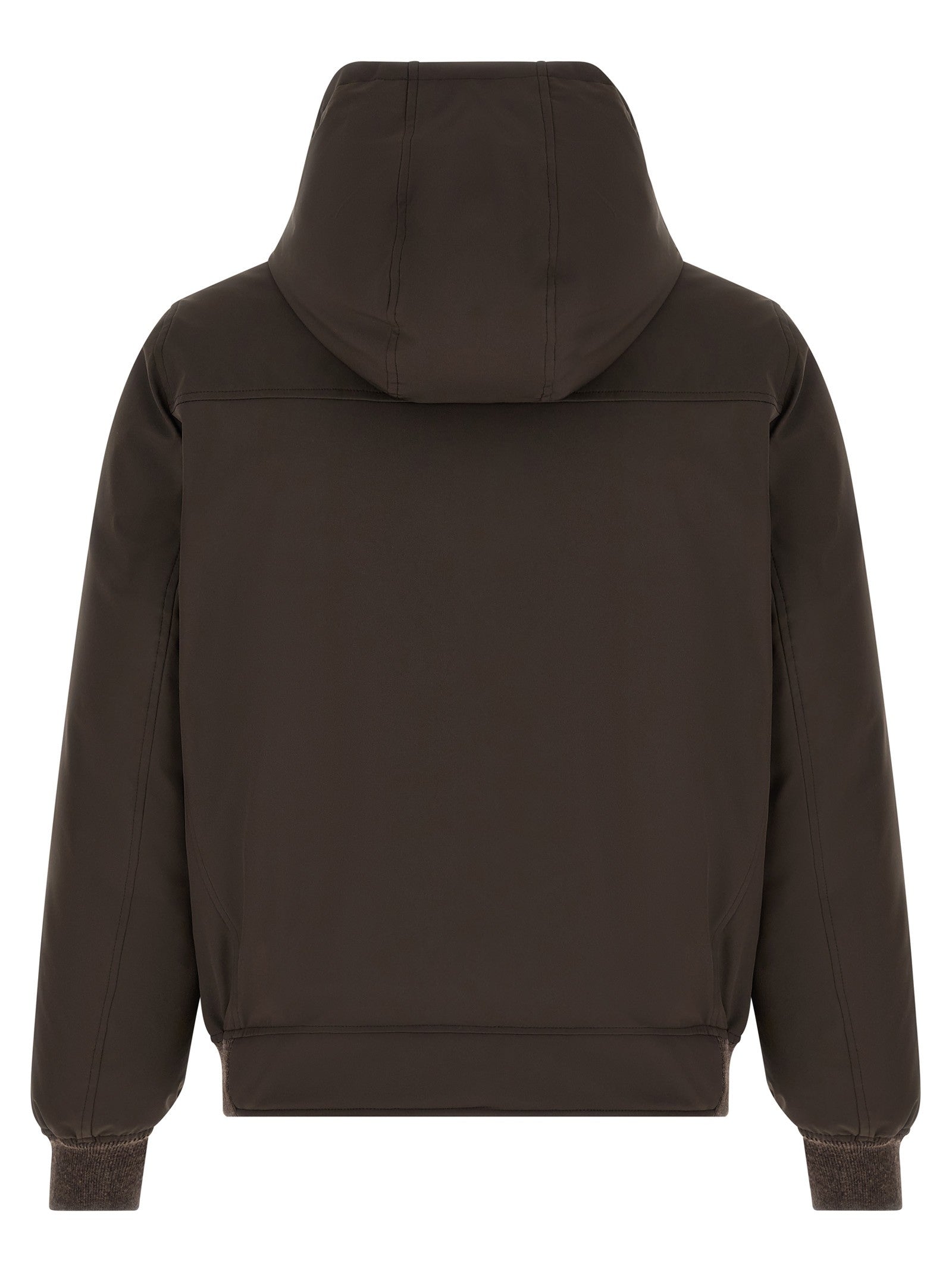 Detachable hood down jacket