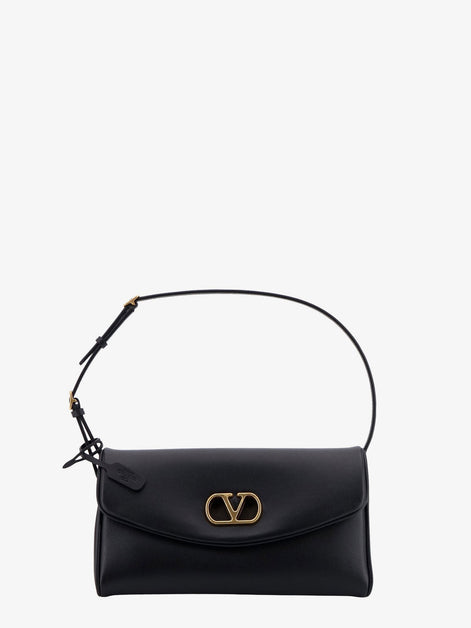 Devain leather shoulder bag