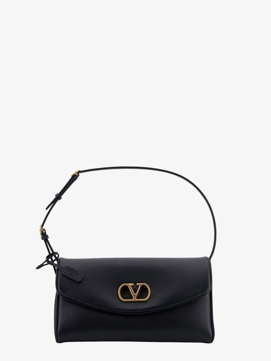 Devain leather shoulder bag