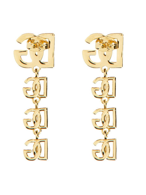 Dolce & Gabbana DG LOGO LONG EARRINGS