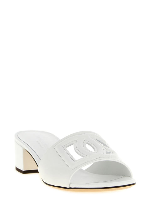'DG' sandals