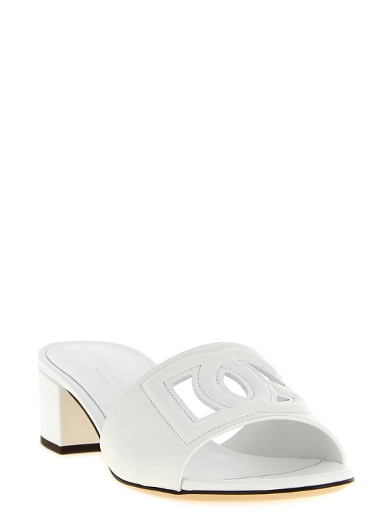 'DG' sandals