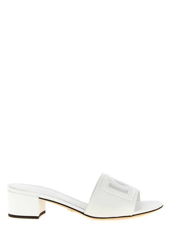 'DG' sandals