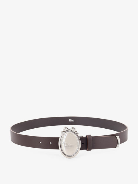 Dior Médaillon leather belt