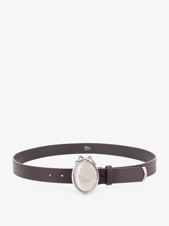 Dior Médaillon leather belt