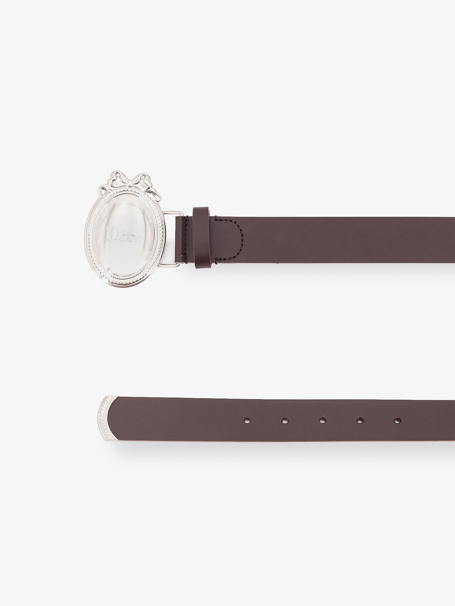 Dior Médaillon leather belt