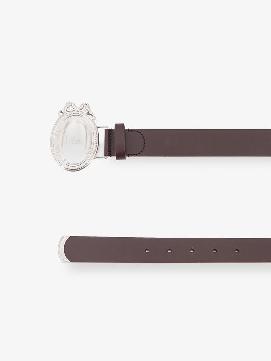 Dior Médaillon leather belt