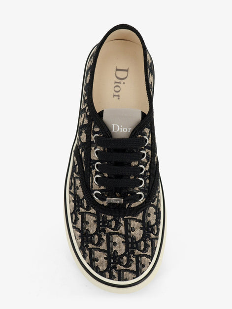 Dior Dior Saltwind cotton sneakers with Dior Oblique embroidery