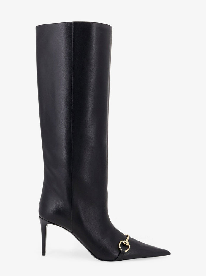 Donna slip-on leather boots