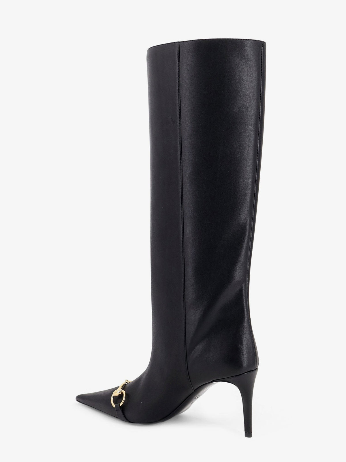Gucci Donna slip-on leather boots