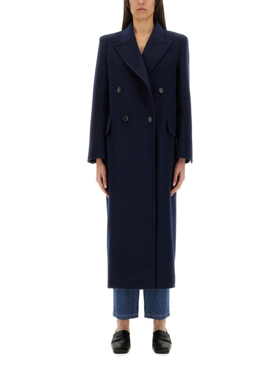 DOUBLE-BREASTED COAT "ALBANIA1234"