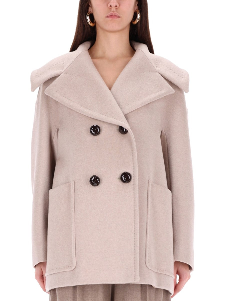 DOUBLE-BREASTED COAT 