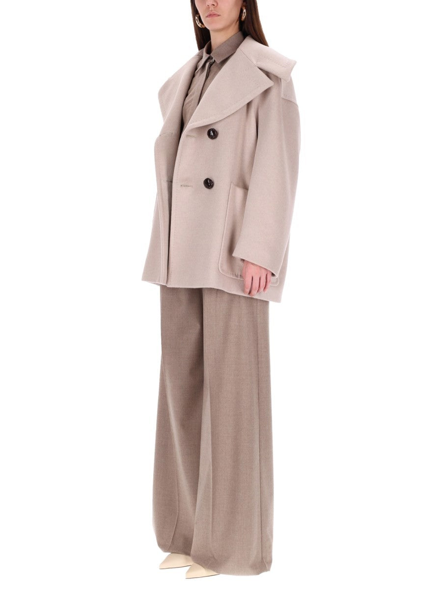DOUBLE-BREASTED COAT 