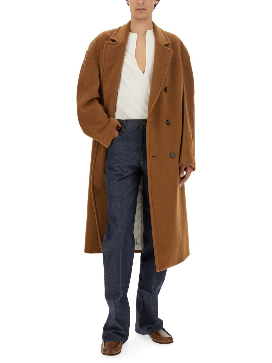 DOUBLE-BREASTED COAT