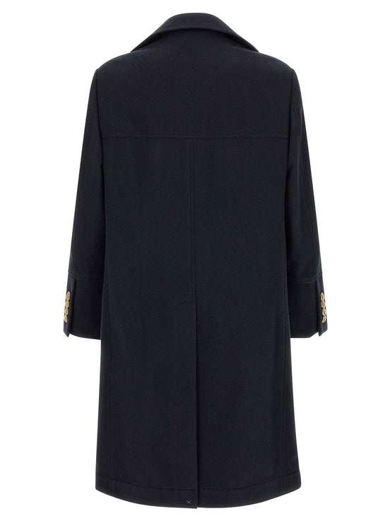 Double-breasted coat