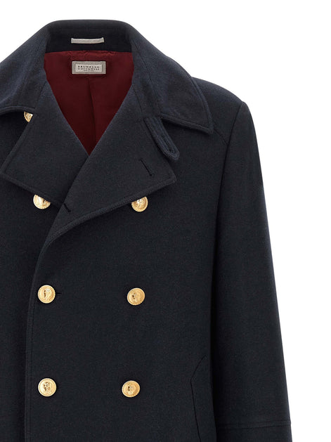 Double-breasted coat