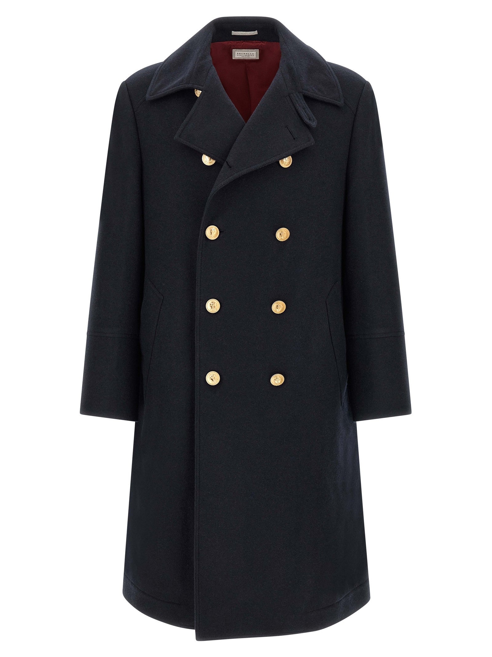 Double-breasted coat