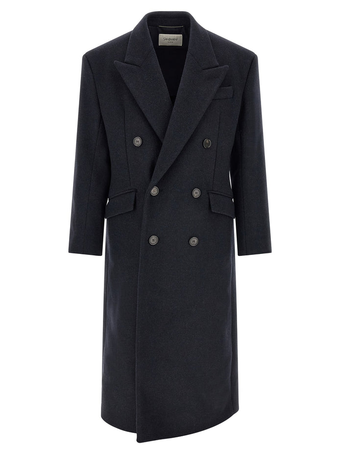 Double-breasted coat