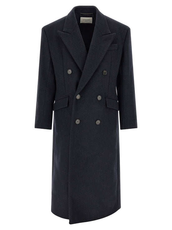 Double-breasted coat