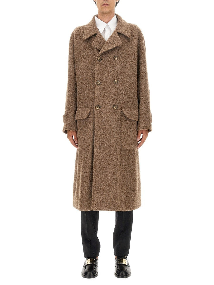 DOUBLE-BREASTED COAT
