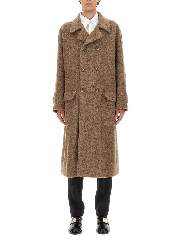 DOUBLE-BREASTED COAT