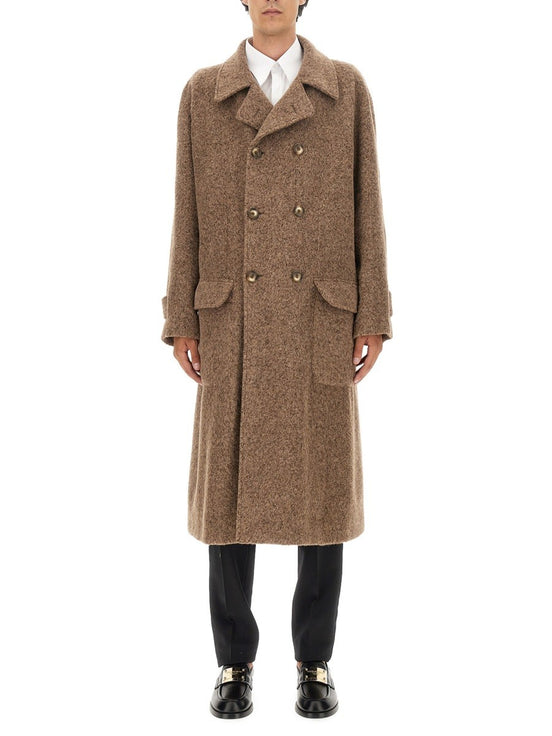 DOUBLE-BREASTED COAT