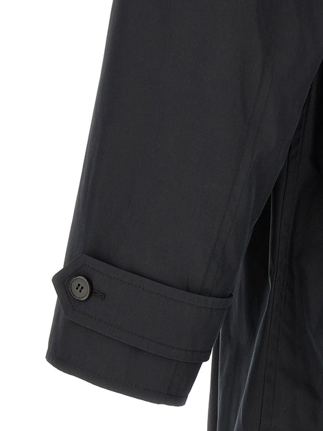 Double-breasted trench coat