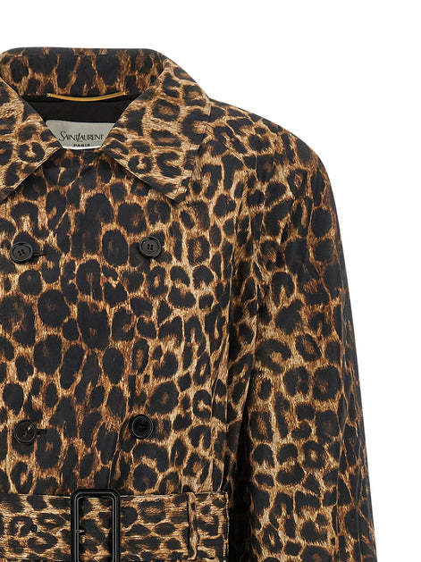 Saint Laurent Double-breasted trench coat