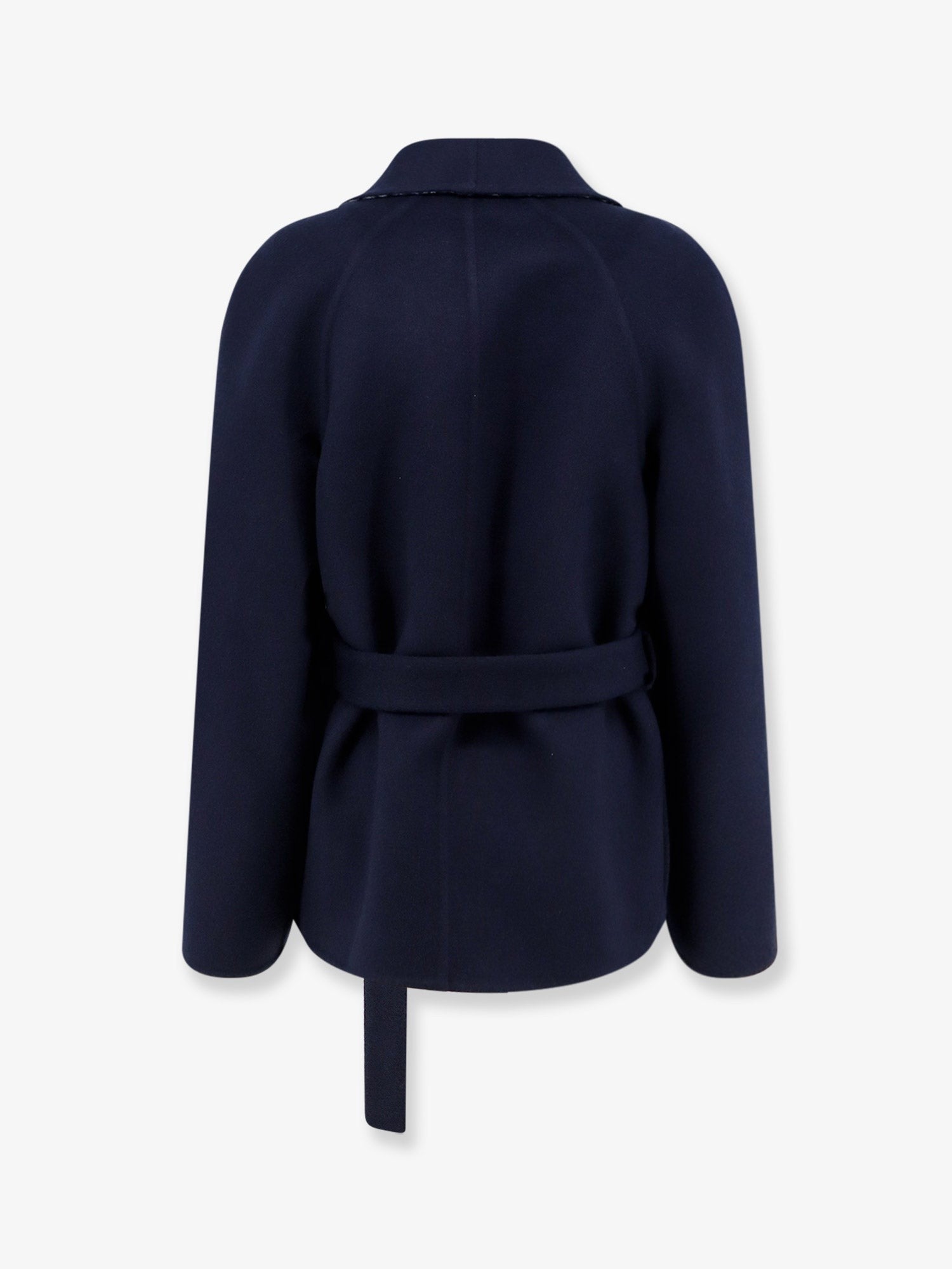 Dior Double-breasted virgin wool and silk caban