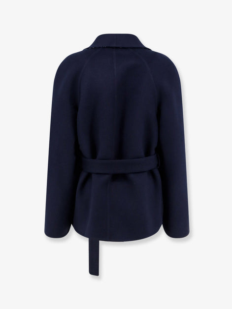 Dior Double-breasted virgin wool and silk caban