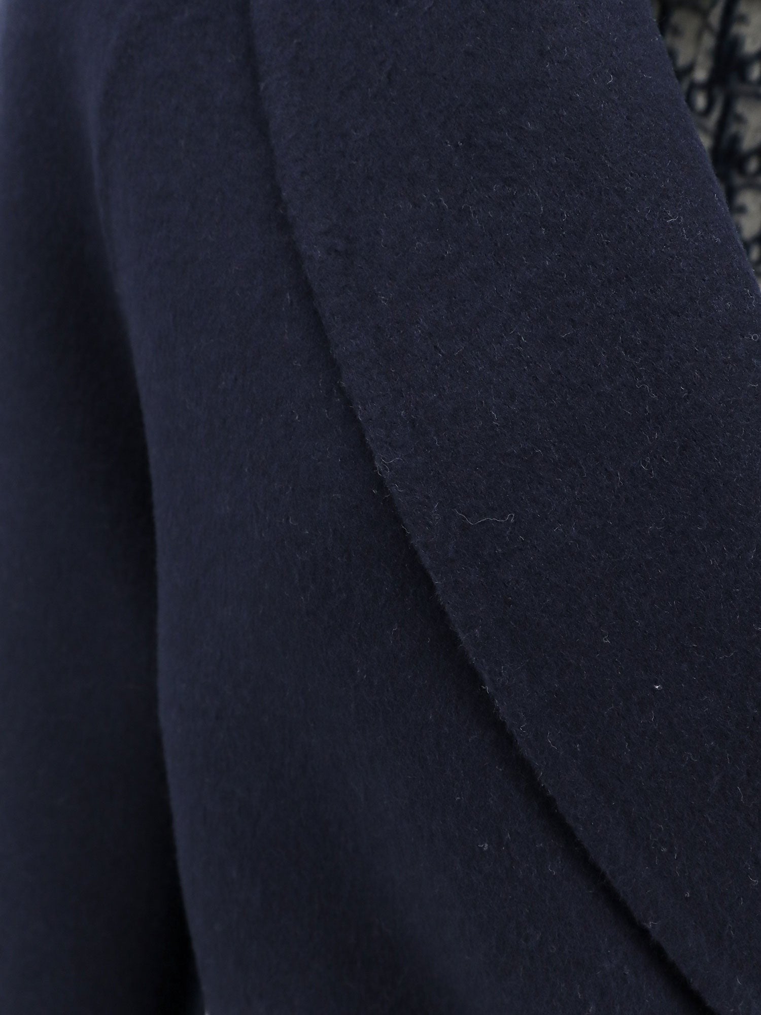 Dior Double-breasted virgin wool and silk caban