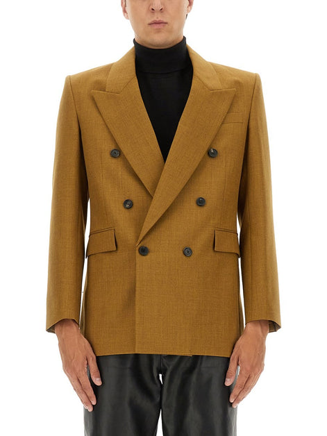 DOUBLE-BREASTED WOOL JACKET