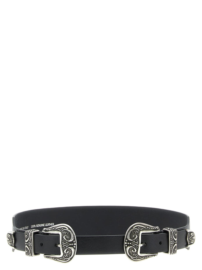 'Double Buckle' belt